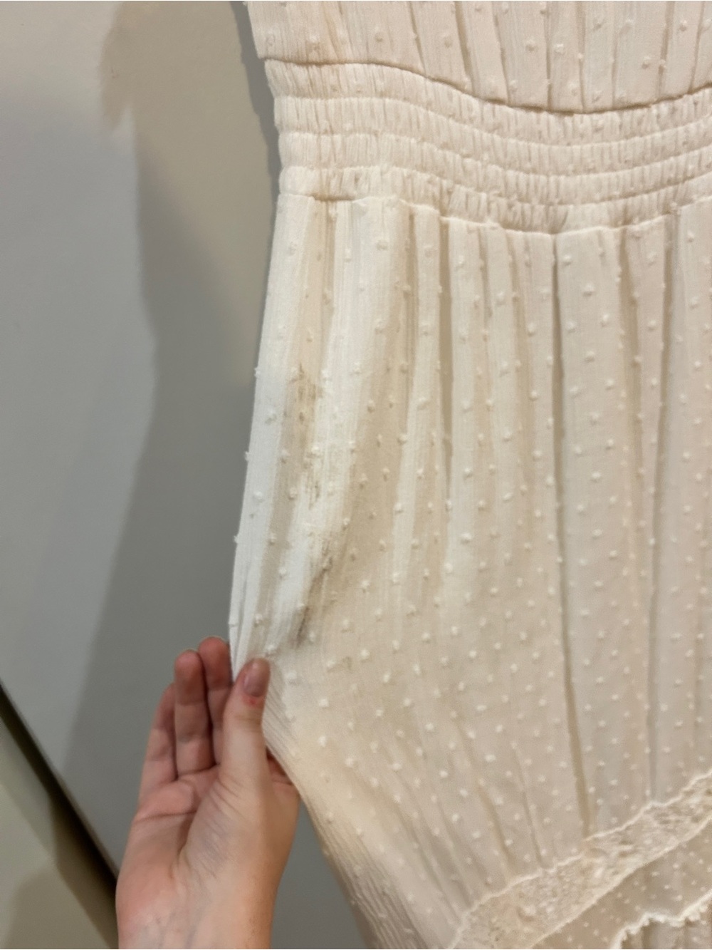 Knox Rose Cream Eyelet Midi Dress - Picture 3 of 4